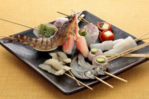 串かつ料理 活の魚介串